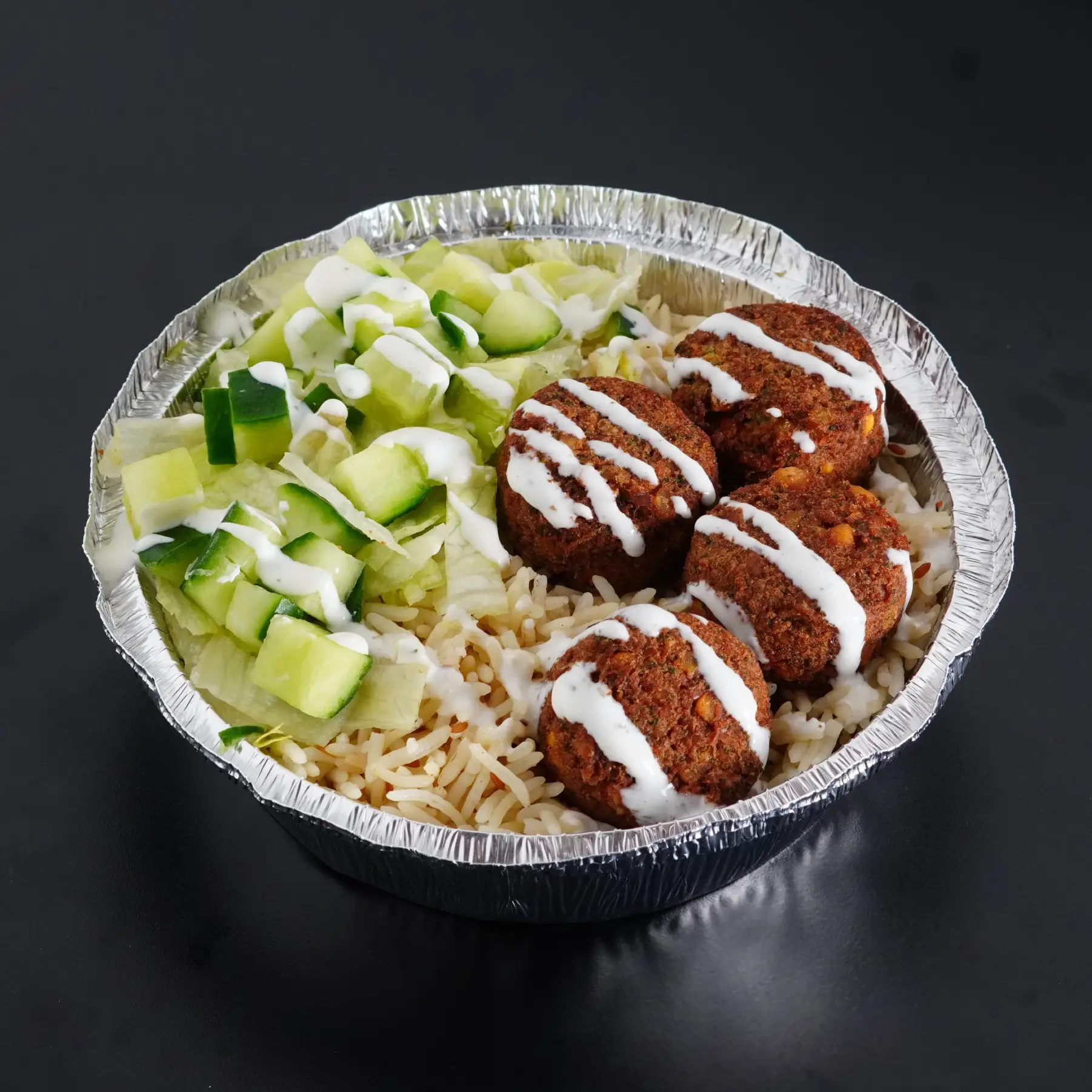 Platter Falafel